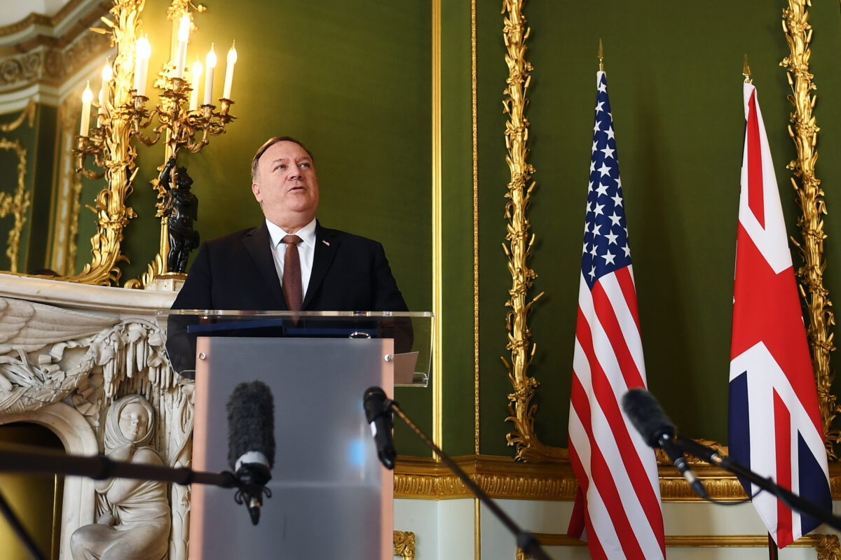 Ngoại trưởng Pompeo kêu gọi liên minh toàn cầu đẩy lùi Trung Cộng