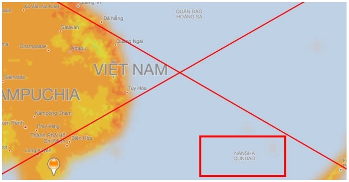 Tên các quần đảo thuộc chủ quyền Việt Nam liên tiếp bị ‘‘nhầm lẫn’’