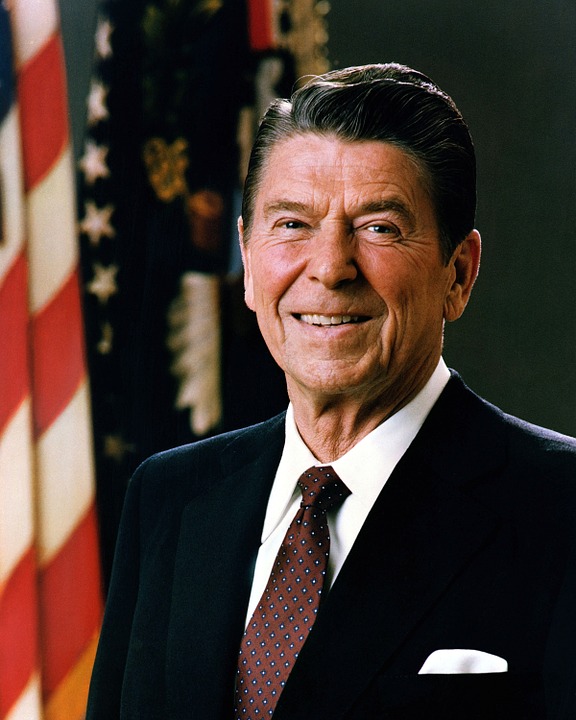 cựu Tổng thống Ronald Reagan, (Ảnh: Pixaba)