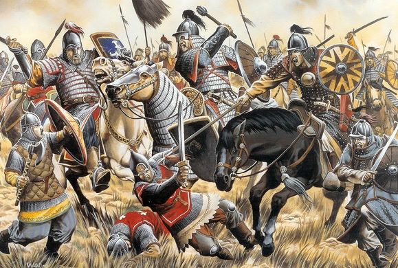 Quân Mông Cổ tại châu Âu (Ảnh minh họa)