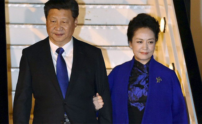 Chủ tịch Trung Quốc Tập Cận Bình và phu nhân Bành Lệ Quyên (Ảnh: Getty Images)