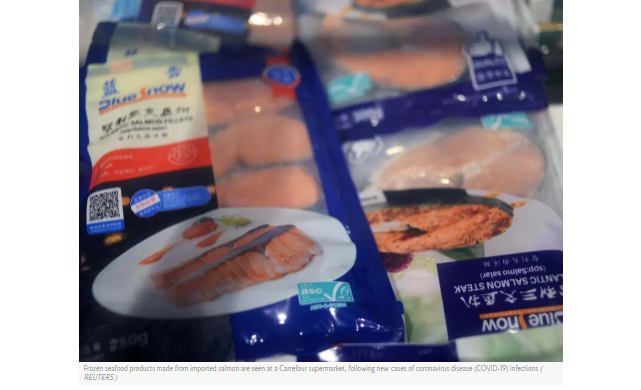 Trung Quốc tìm thấy virus Vũ Hán trên bao bì thủy sản đông lạnh
