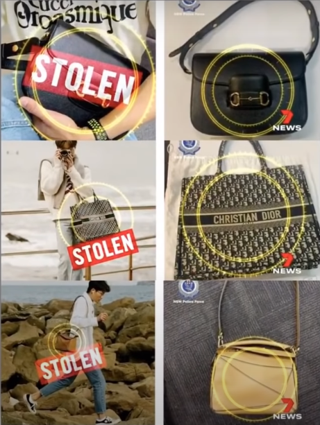 Úc bắt một người Việt đã trộm nhiều hàng hiệu ‘không kiểm soát’