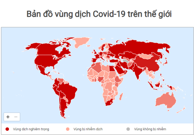 Cập nhật tin Covid-19 trên thế giới sáng 25/8