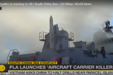 Trung Quốc phóng 2 tên lửa ‘sát thủ tàu sân bay’ ra Biển Đông