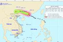 Tin bão số 4 trên Biển Đông