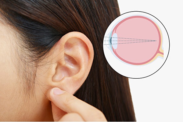 Ấn 3 huyệt ở tai có thể cải thiện thị lực