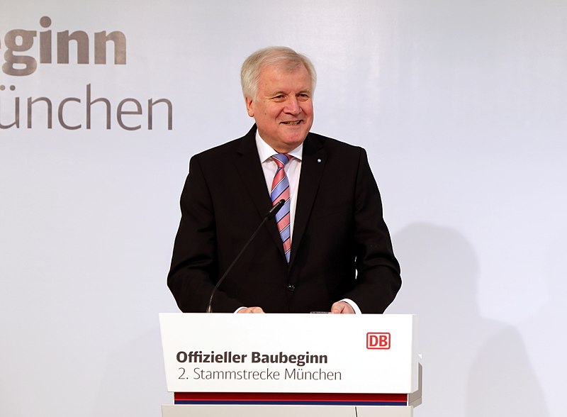 Bộ trưởng Nội vụ Đức - ông Horst Seehofer. (Ảnh H-stt / Wikimedia)