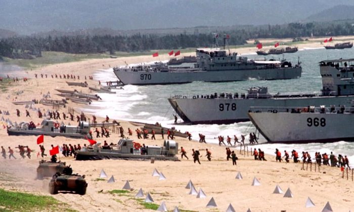Trung Quốc đồng loạt tập trận bắn đạn thật ở 4 vùng biển gần Hoàng Sa