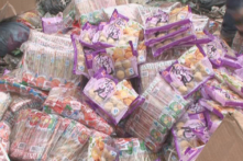 Phát hiện cả tấn thực phẩm chay tuồn từ Trung Quốc vào Việt Nam