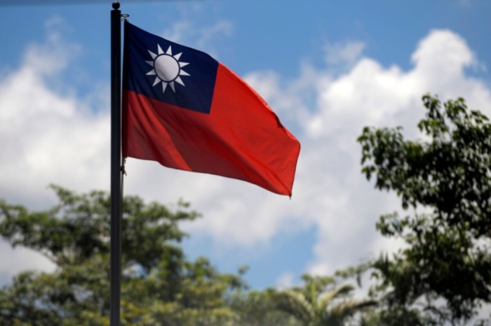 Ấn Độ treo áp phích cờ Đài Loan bên ngoài Đại sứ quán Trung Quốc