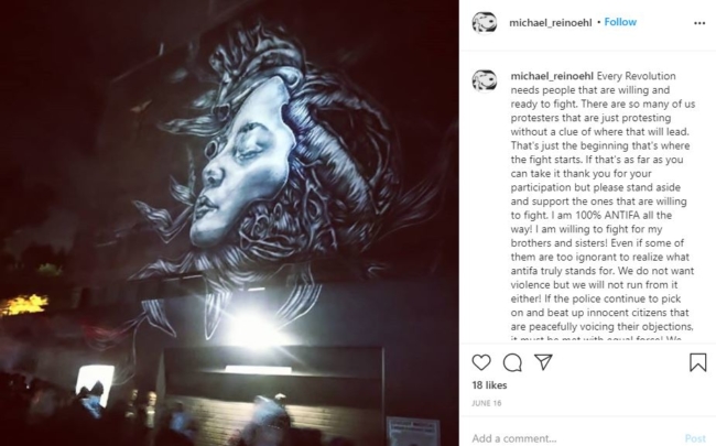 Bài đăng của Michael Reineohl trên Instagram. (Ảnh chụp màn hình / Michael Reineohl / Instagram)