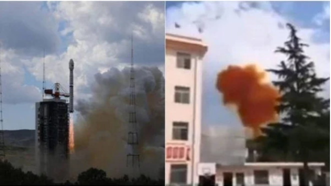 Trung Quốc phóng tên lửa, bay được 500 km thì rơi và phát nổ gần nhà dân