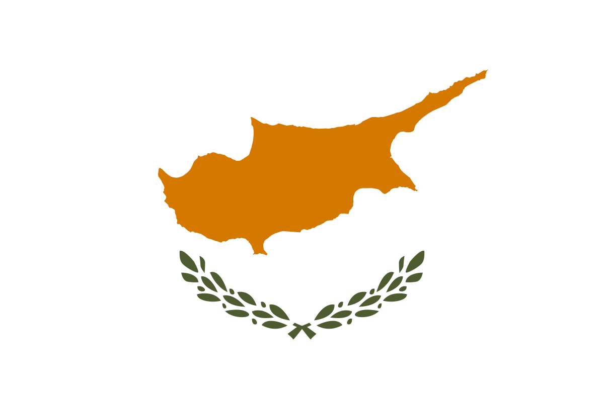 Quốc kỳ Cộng hòa Síp. (Ảnh wikipedia)
