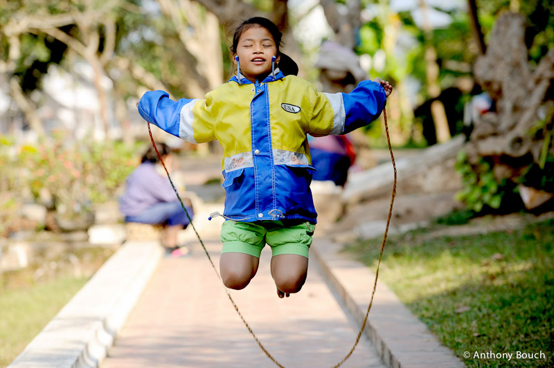 Nhảy dây giúp hoạt động toàn thân. (Ảnh minh họa Flickr)