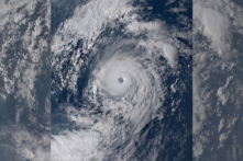 Siêu bão Goni mạnh nhất Trái Đất năm 2020, tiến nhanh về Biển Đông