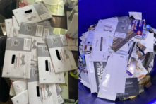 Tìm thấy nhiều phiếu bầu trong thùng rác ở California