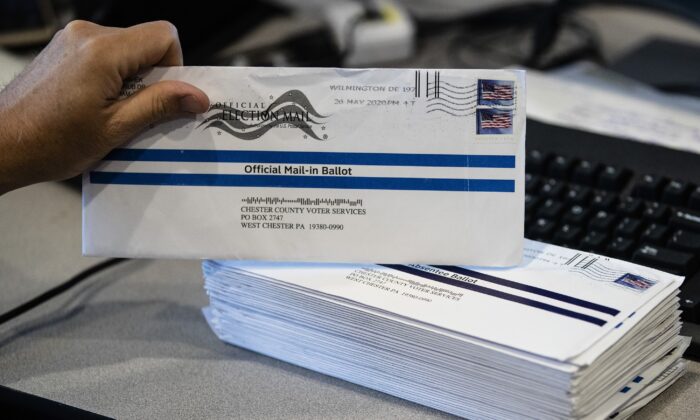 Bang Pennsylvania từ chối 372.000 đơn đăng ký bỏ phiếu qua thư vì lỗi của cử tri