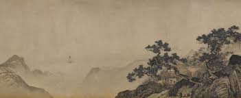Bức tranh "Mộng tiên thảo đường" danh hoạ của Đường Dần (Đường Bá Hổ) triều Minh. (Bộ sưu tập bảo tàng nghệ thuật Freer - Freer Gallery of Art)