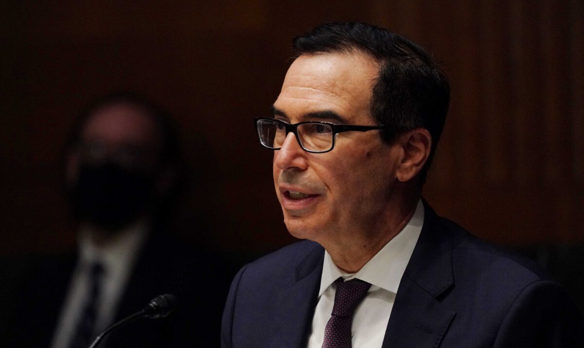 Bộ trưởng Ngân khố Steven T. Mnuchin đề xuất gói kích thích kinh tế mỹ mới