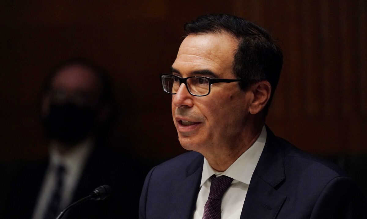 Bộ trưởng Ngân khố Steven T. Mnuchin đề xuất gói kích thích kinh tế mỹ mới