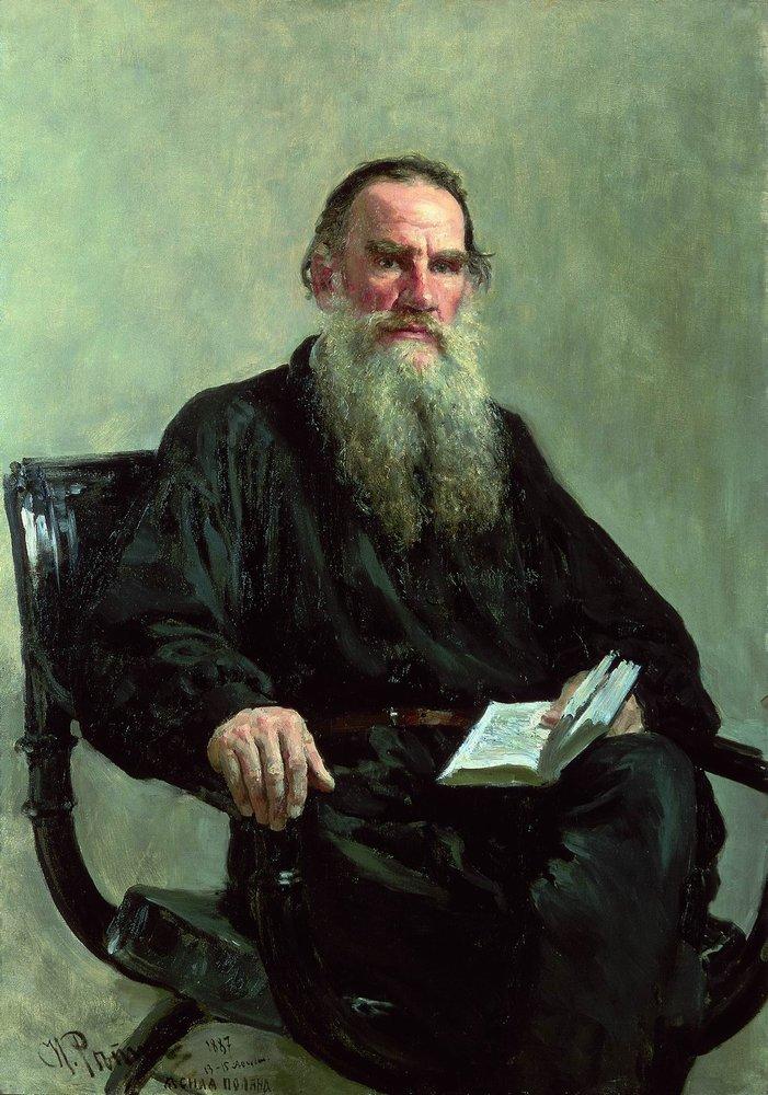 Chân dung đại văn hào Leo Tolstoy,