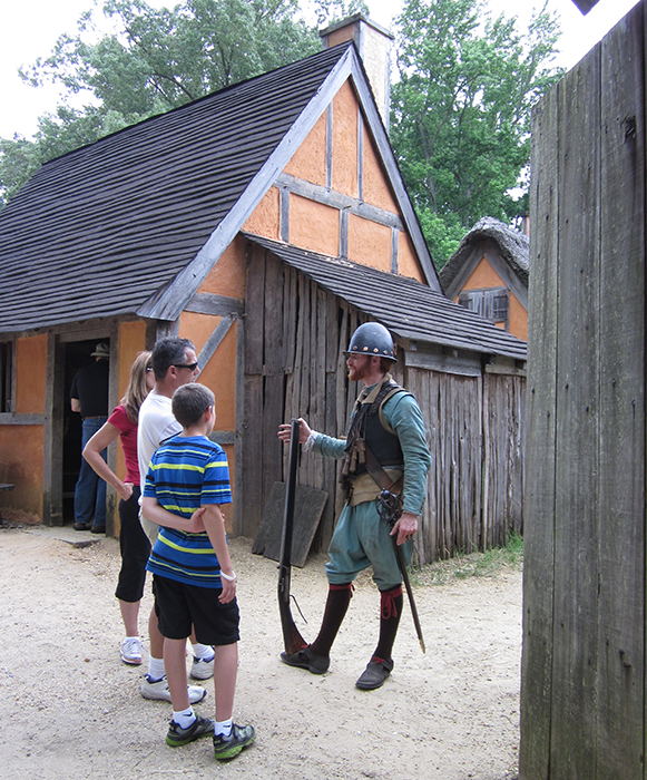 pháo đài James tại Jamestown