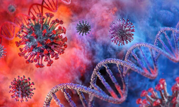 Các đột biến của virus thường làm cho virus không hoạt động hoặc không có tác dụng đáng được chú ý. (Ảnh Corona Borealis Studio / Shutterstock)