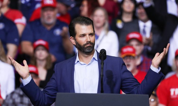 Phát ngôn viên: Donald Trump Jr. xét nghiệm dương tính với COVID-19