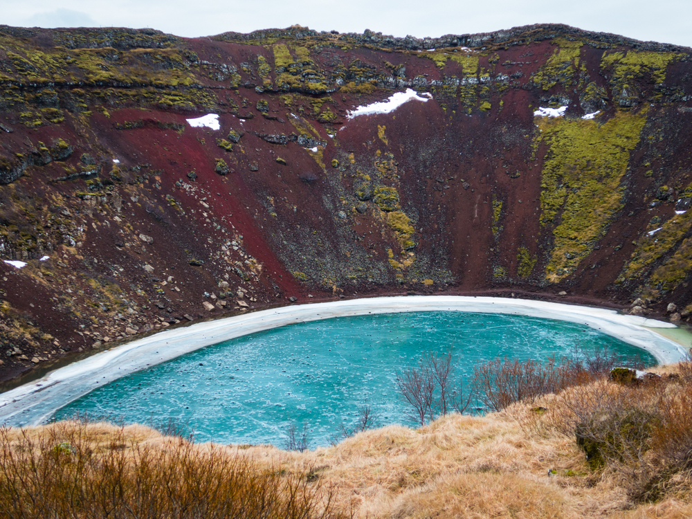 Hồ miệng núi lửa Kerid - Iceland