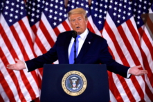 TT Trump tuyên bố chiến thắng ở bang Pennsylvania, Bắc Carolina và Georgia