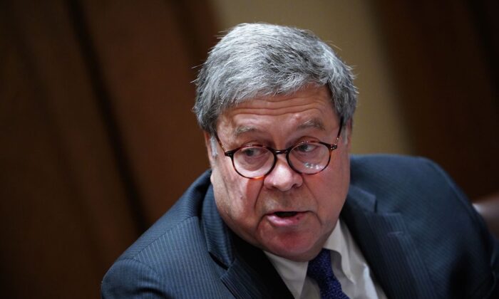 Bộ trưởng Tư pháp William Barr cho phép điều tra cáo buộc gian lận