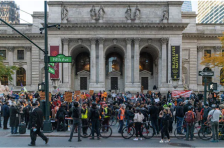 Hàng nghìn người ủng hộ ông Biden tuần hành ở New York