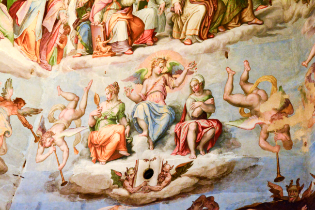 bức tranh phán xét cuối cùng Nhà thờ Florence tại Ý