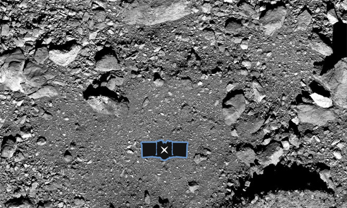 Tàu thăm dò của NASA làm rơi các mẫu khảo sát tiểu hành tinh