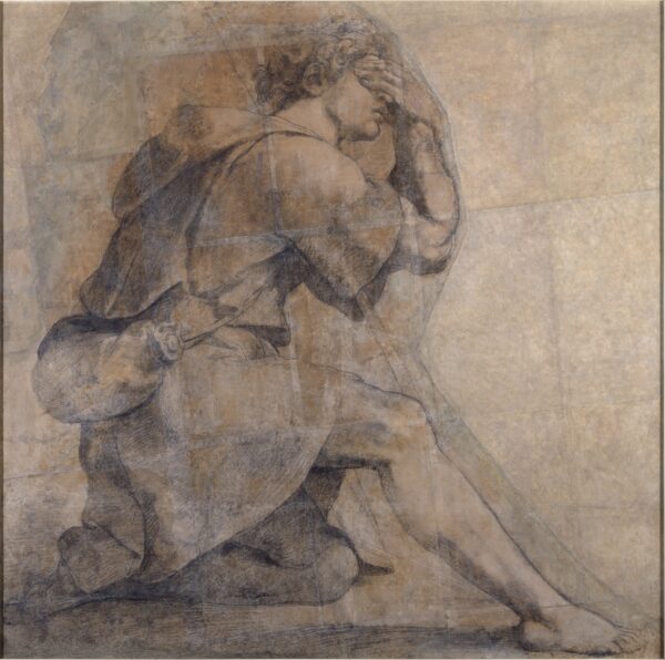 Moses quỳ trước bụi cây cháy, vẽ bởi Raphael