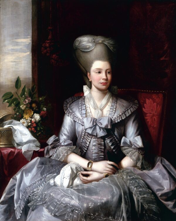 Chân dung Nữ hoàng Charlotte  - Bộ sưu tập nghệ thuật Berger