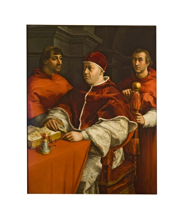 Chân dung Giáo hoàng Leo X tranh của Raphael