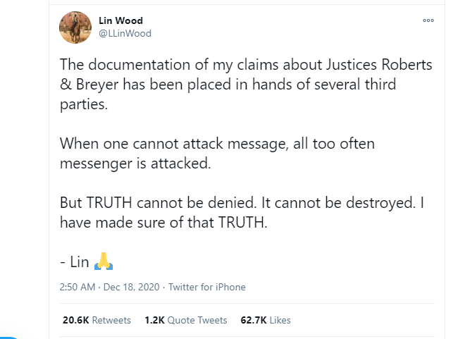 Twitter Luật sư Lin Wood