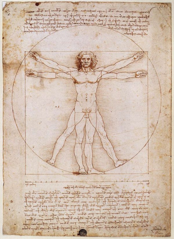 Tỷ lệ Thần thánh Người Vitruvian