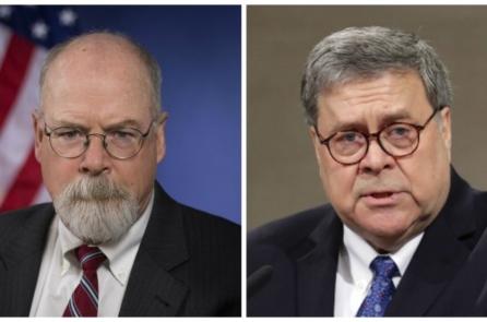 Ông Barr tiết lộ đã bổ nhiệm ông Durham làm luật sư đặc biệt