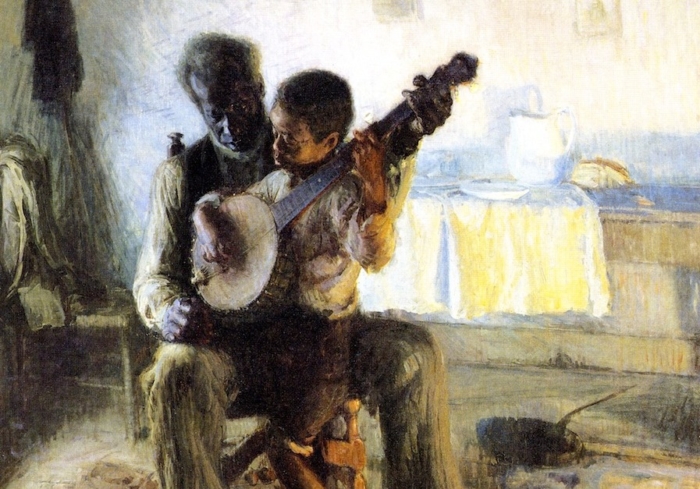 Bài học về tình yêu gia đình qua bức họa ‘The Banjo Lesson’
