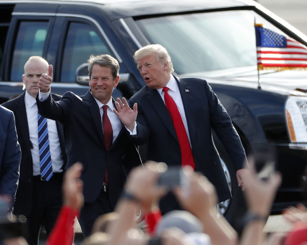 TT Trump: Thống đốc Georgia Brian Kemp nên từ chức