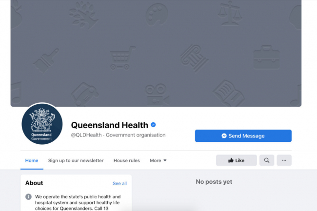 Facebook Úc chặn tin tức của các chính phủ tiểu bang
