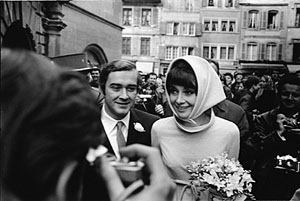 Audrey Hepburn và Mel Ferrer