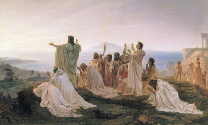 Sự kết nối với điều mỹ hảo: “Môn đồ Pythagore chào đón Mặt Trời mọc”