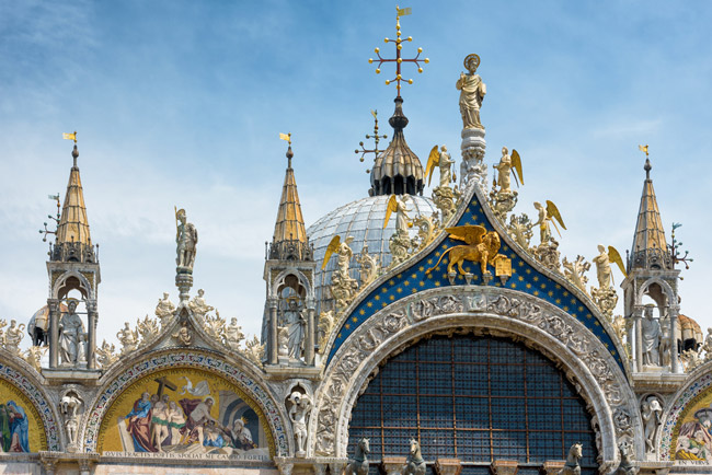 Vương cung Thánh đường St. Mark tại Venice, Ý: Một tuyệt tác kiến trúc