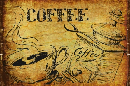 Tách cà phê tường