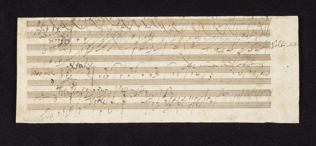 Bản thảo của Beethoven