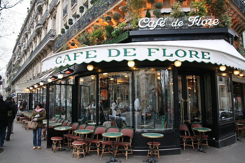 Cà phê vỉa hè ở Paris